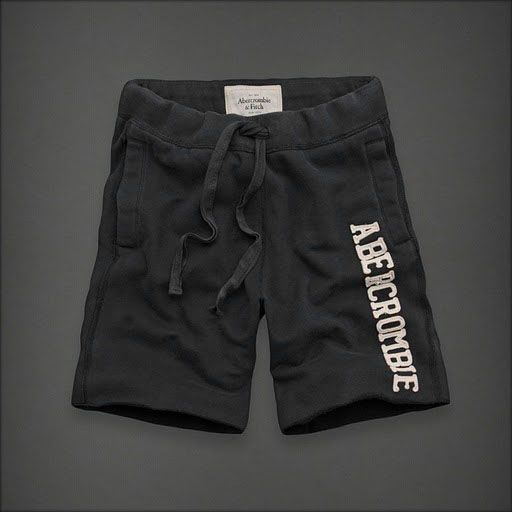 Abercrombie Fitch Hombres Vellón Patalón Corto AF7768